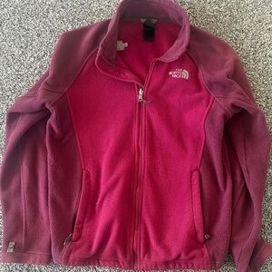 The North Face Magenta Fleece Jacket